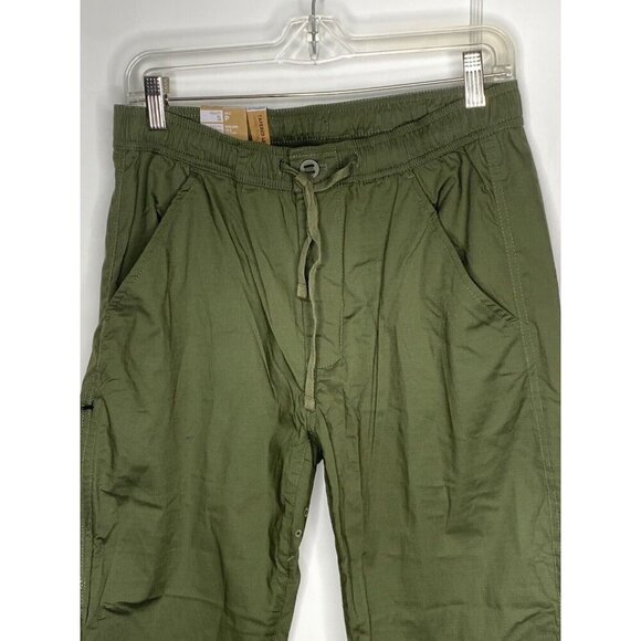 Men's PrAna Double Peak E-Waist Pants Small 32” inseam Cargo Green stretch - Picture 3 of 6